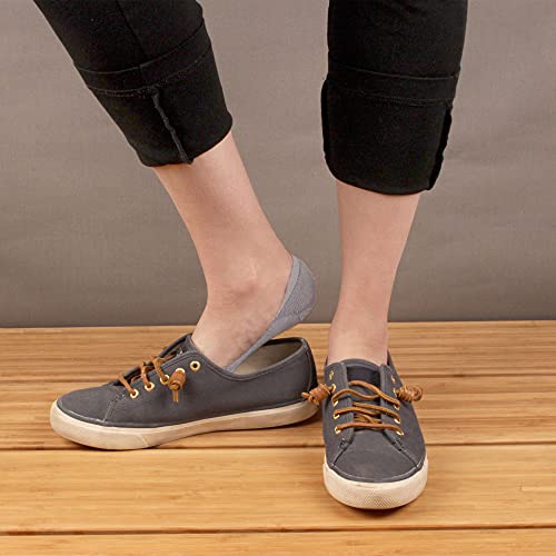 Image of Women's Rayon from Bamboo Fiber No Show Invisible Shoe Liner Low Cut Loafer Socks - 6 Pair Value Pack