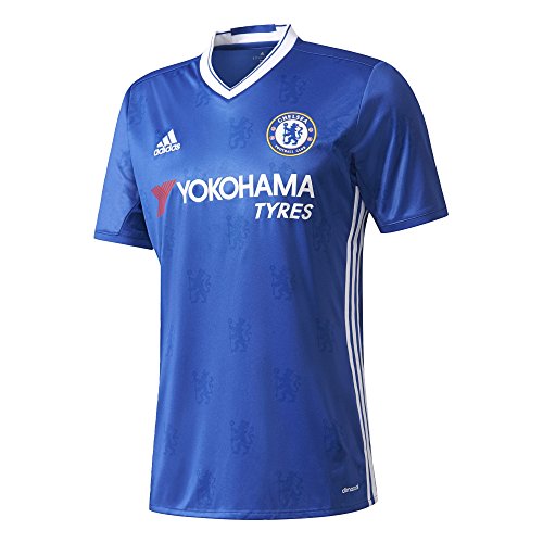 International Soccer Chelsea Men's Jersey, Large, Blue/White