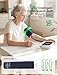 Blood Pressure Monitor with 2x199 Sets Memory, Medisana Automatic Upper Arm Blood Pressure Monitor for Home Use, 4.5