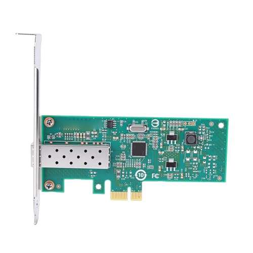 SUNGOOYUE Tarjeta de Red PCIe X1 Gigabit 1G con Puerto Fibra SFP, Chipset 210AT, Conectores Bañados en Oro, para Sistemas VMware ESXi miniatura 2