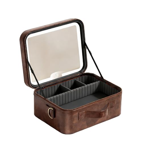 Trousse maquillage avec miroir LED le cadeau idéal pour passionnées de beauté