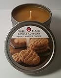 Hand-Crafted Natural Soy Candle from Small Flame Candle Company (Peanut Butter Cookie)