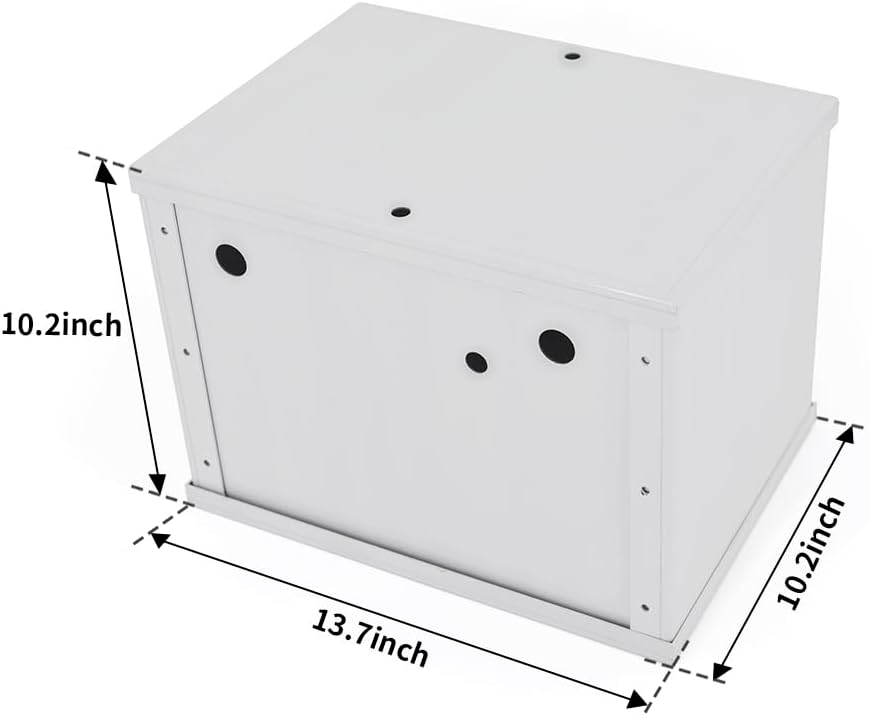 Complete Aluminum Battery Box Battery Relocation Kit Trunk Fit For All Cars