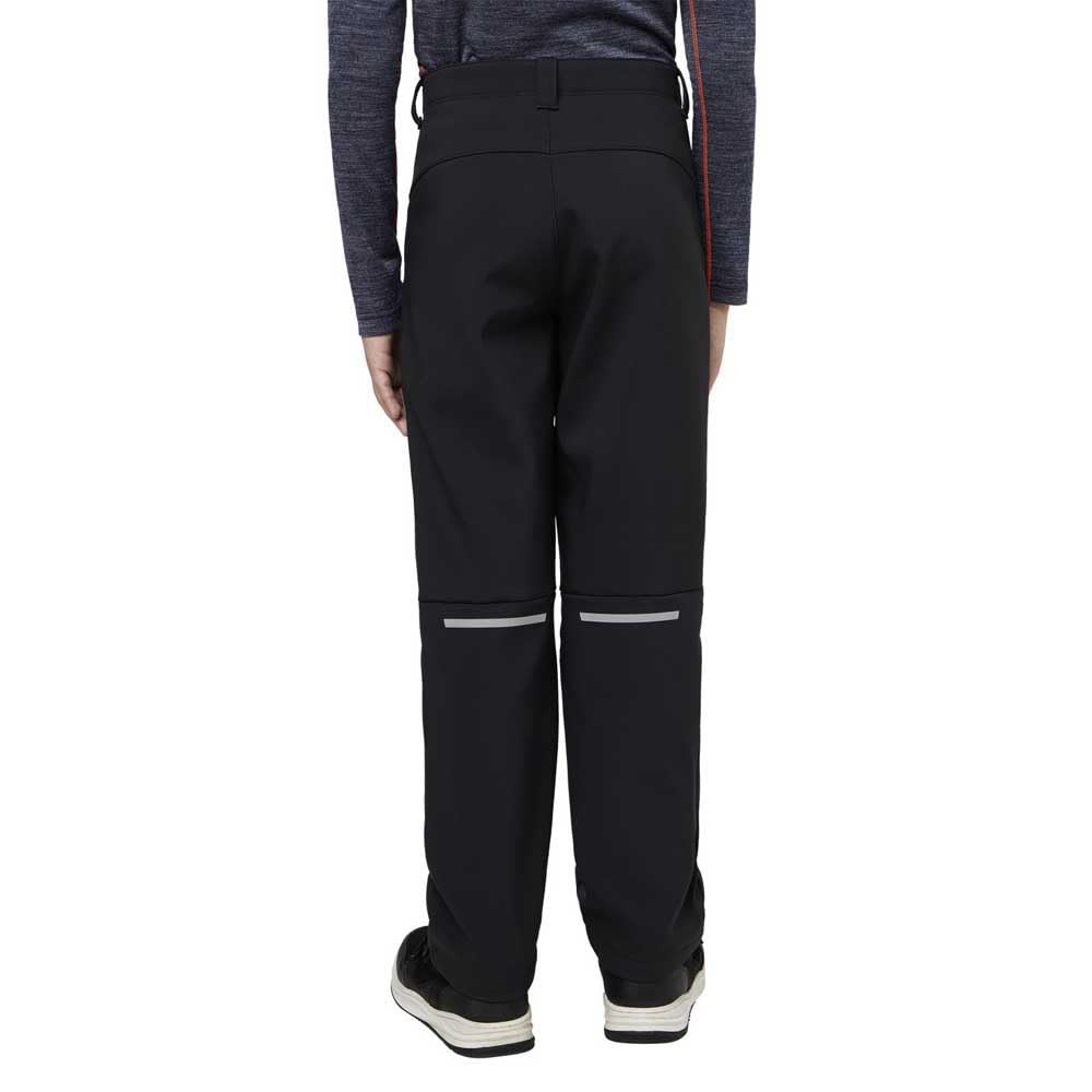 Jack Wolfskin - FOURWINDS Pants K, Pantalones para Senderismo niños Unisex, Granite Black,