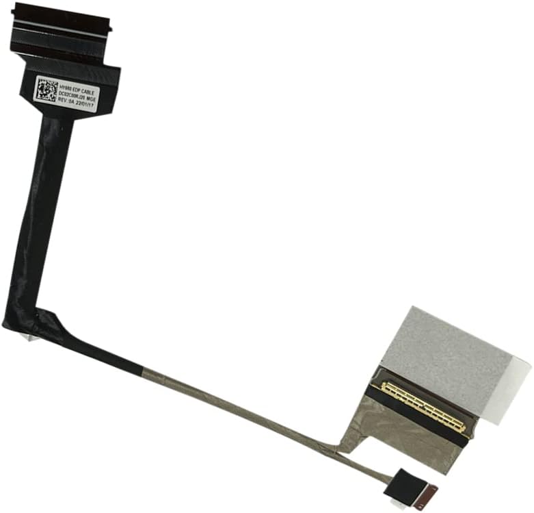 JINTAI LCD LVDS EDP Screen Video Display Flex Cable Replacement for Lenovo Legion 5 Pro16ITH6H 82JD 5 Pro16ITH6 82JF 5 Pro16ACH6H 82JQ 5 Pro16ACH6 82JS HY660 40pin CN: DC02C00RJ00 5C10S30234