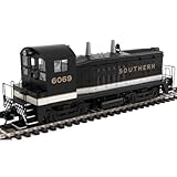 Walthers Mainline 910-10677 HO Scale EMD SW7 - Standard DC - Southern Railway #6069 (Phase I; Tuxedo: Black, White, dulux)