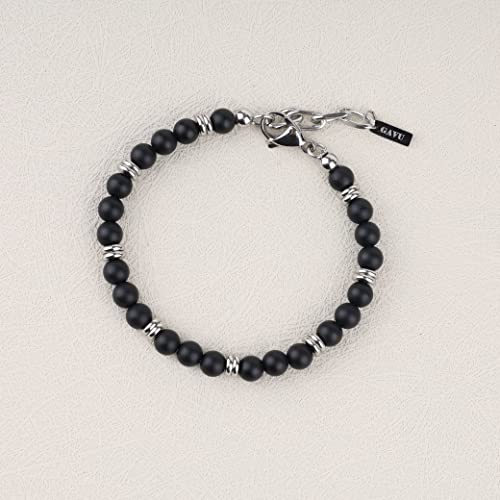 GAVU Men's Crystal Beaded Bracelet, Crystal Bracelet for Men4