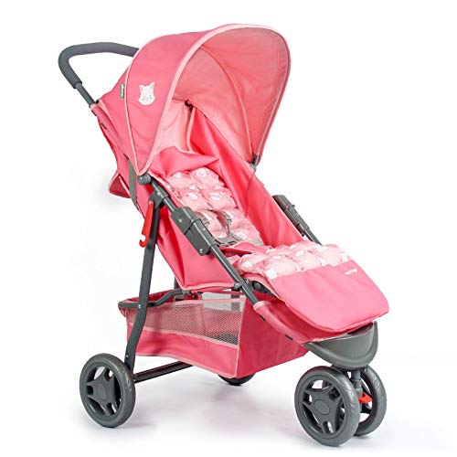 Carrinho De Bebe Delta Pet, Voyage, Rosa