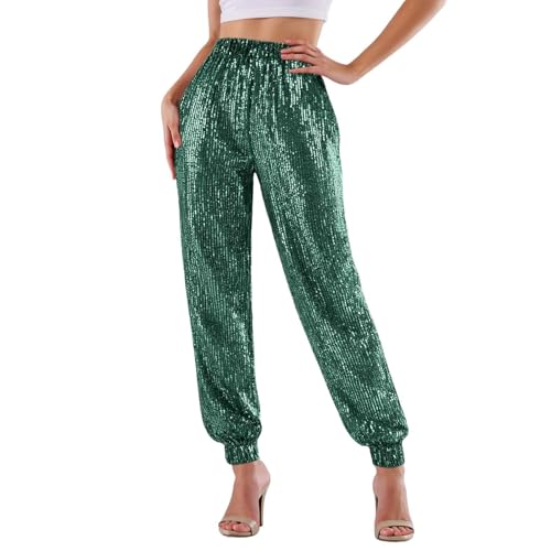 Pantalon décontracté à sequins idéal pour vos trajets quotidiens et vos loisirs branchés