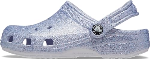Crocs Unisex-Child Classic Glitter Clogs (Little Big Kid) K FsG