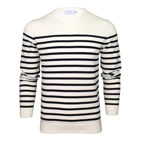 Pull Xact Rayé Breton en Coton Cover