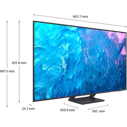 Samsung QLED 4K Q70C 65 Zoll Fernseher, Quantum Prozessor 4K, Motion Xcelerator Turbo+, Quantum HDR, Smart TV (Modell 2023, 65Q70C) – Bild 4