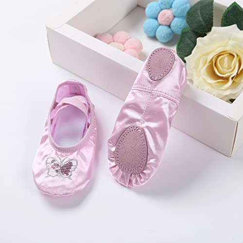 Loyan Girl Ballet Practice Shoes for Dance Training Performance Slipper Kid Toddler Flat Full Shoes Gym Yoga Ballerina3