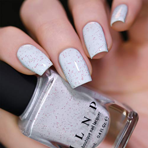 Image of ILNP Clarise - Pastel Baby Blue Speckled Nail Polish