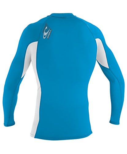 Image of O'Neill Youth Premium Skins Long Sleeve Rashguard, UPF 50+ Sun and Rash Protection, Buttery Soft Tight Fit
