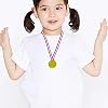Honbay 24PCS Gold Plastic Winner Award Medals for Parties, Games, Sports, Dress Up and More