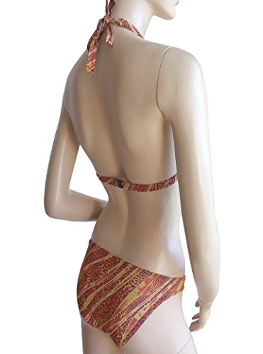 Maillot bronzant 2 pièces triangle maillot de bain trans-bronzant dos nu - 3