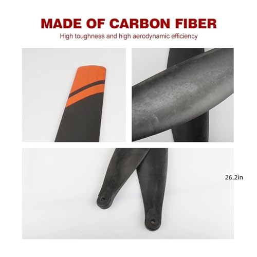 Hélice pliante DJI Agras T40 T50 en composite de carbone robuste