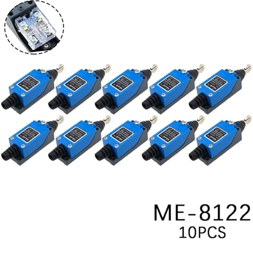 Interruptor de límite ME-8122 con actuador de émbolo de rodillo paralelo momentáneo 2