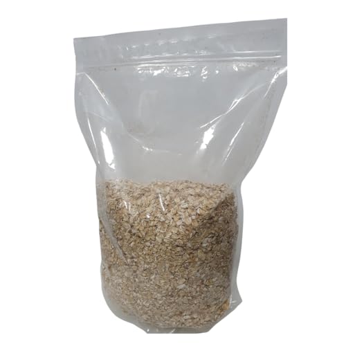 Gluten-Free Rolled Scottish Oats 100% Natural Confectious branded No additives or Preservatives for Porridge & Cooking Baking Toppings 1kg