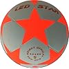 Lichtvoetbal Night Kick LED Star-W – de gloednieuwe kampioen van de lichtgevende voetballen – nu in wit/oranje…