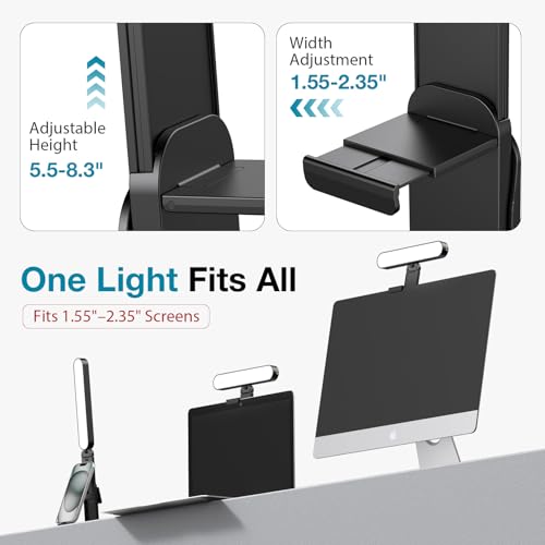 Image of InnoGear Video Conference Light, On-Camera Video Lights for Monitor Desk LED Streaming Lighting with Remote and Touch Control Selfie Zoom Lighting for Computer Webcam Laptop Podcast, Recording