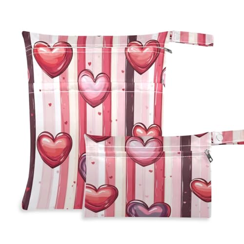 Msyxl 2pcs Wet Dry Bag for Baby Cloth Diapers, Waterproof Reusable Mjayodi3mdmwawvhc21zmgvvsm1y Wet Bag with Two Zippered Pockets Washable Pool Gym Travel Bag for Clothes