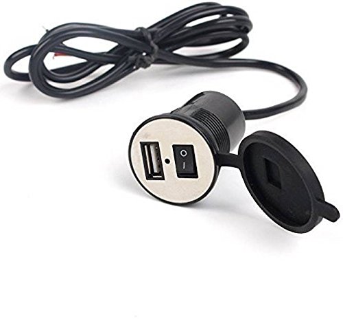 AOW Attractive Offer World Motorcycle Bike Mobile Phone USB Charger Power Adapter 12v Waterproof Universal for All Scooters & Bikes AOW Attractive Offer World Motorcycle Bike Mobile Phone USB Charger Power Adapter 12v Waterproof Universal for All Scooters & Bikes