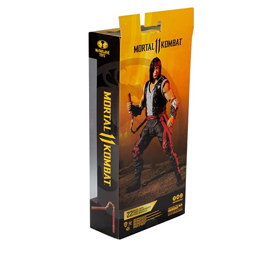 Mortal Kombat McFarlane Boneco Liu Kang, Multicor