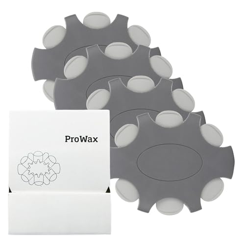 DIREKT ProWax Cerumenfilter - Filter für Oticon Hörgeräte - Schützt vor Feuchtigkeit & Ohrenschmalz - 2 1 mm Durchmesser - 24 Stk. - 4er Pack - Grau