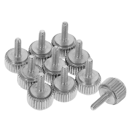 20 Tornillos Moleteados de Metal para Calibradores Vernier Cabeza Plana