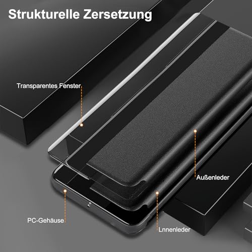 Protection Samsung S25 FE 5G étui cuir antichocs rabat fin