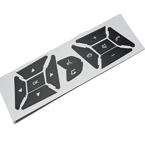 Autocollant de réparation bouton volant Mercedes C220 W204 pour intérieur soigné