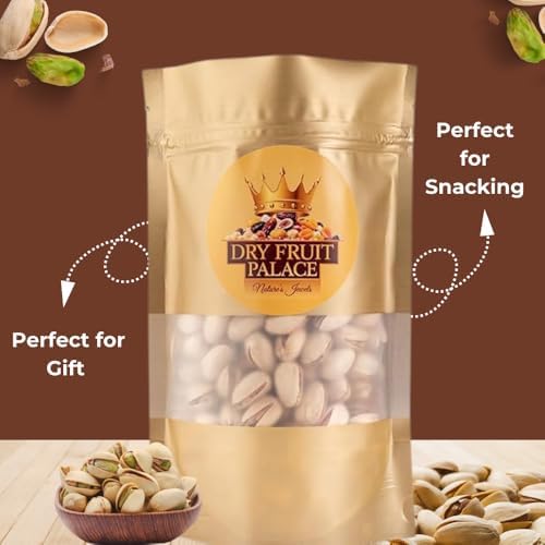 DRY FRUIT PALACE Pistachios | Roasted AKBARI Pista | Royal Quality Pista Dry Fruits | Salted Pistachio | Pistachios Dry Fruits (200 GM) 2
