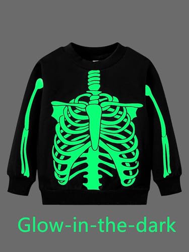 Image of Popshion Toddler Boys Sweatshirts Dinosaur Long Sleeve Pullover Crewneck Shirts Cartoon Tee Sport Tops for Kids 1-8T