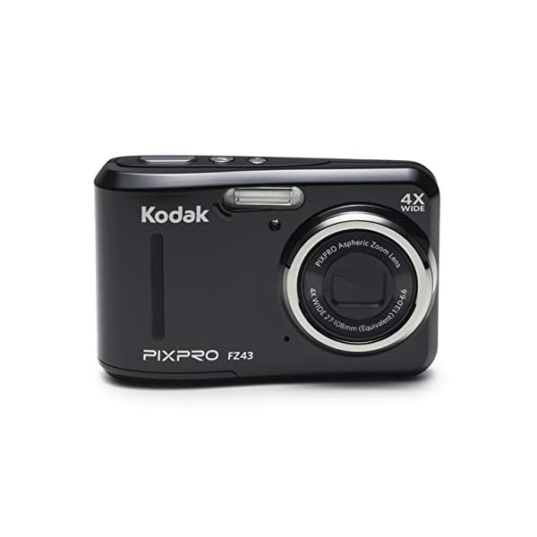 Kodak-PIXPRO-Friendly-Zoom-FZ43-BK-16MP-Digital-Camera-with-4X-Optical-Zoom-and-27-LCD-Screen-Black Kodak-PIXPRO-Friendly-Zoom-FZ43-BK-16MP-Digital-Camera-with-4X-Optical-Zoom-and-27-LCD-Screen-Black