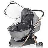 SICHERS MATERIAL: Die meisten Regenschutz Kinderwagen haben eine Dicke von 0,08-0,12 mm, Orzbow Regenschutz Kinderwagen & Babywanne bestehen aus, 0,2 mm dickem EVA-Material, das geruchsneutral,haltbar und wasserdicht