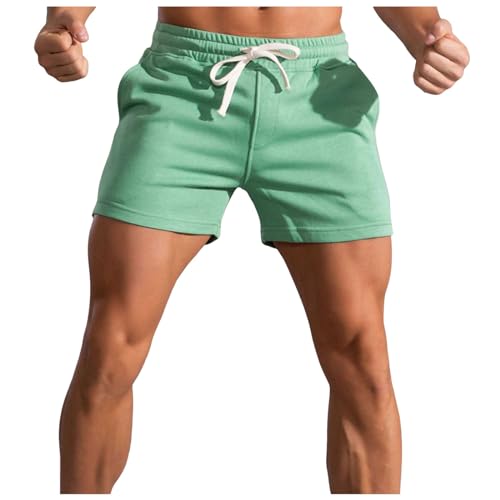 Short homme de sport en coton pour course et fitness