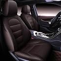Sitzbezüge Auto Benutzerdefinierte Autositzbezug 7 Sitze Für Mercedes Für Benz GLS GL 350 350d 400 450 500 550 Für Viano R-Klasse Autozubehör Autositzbezüge Set(Kaffee,Standard)