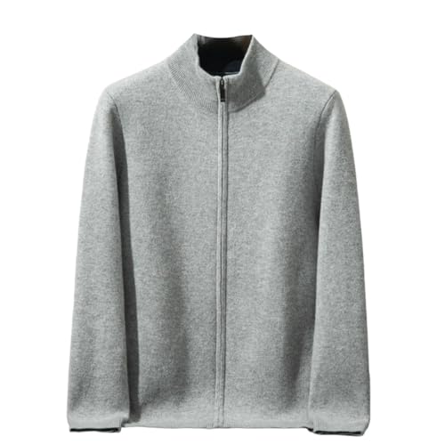 Gilet en tricot épais et col roulé homme aux finitions soignées