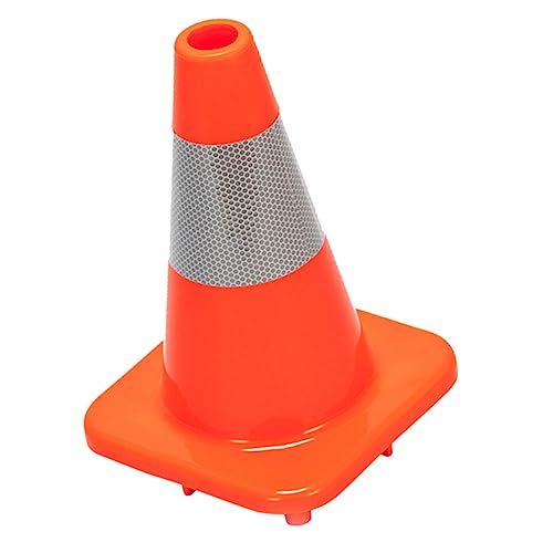 Mobestech Cono De Advertencia De Carretera Cono De Seguridad Rojo Para Exteriores Para Marcadores De Entrada Para Quitanieves Para Construcción