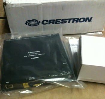 CRESTRON DM-TX-201-S 100-240 VAC, 50/60 HZ, DM 8G Fiber Input, DM SWITCHER OR Receiver VIA CRESFIBER, Fiber Transmitter, Remote Input Connection for HDMI & VGA, USB HID Device Port