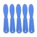 Dental Plastic Plaster Spatulas, Easy to Clean Multifunctional Mixing Knife for for Impression Material Alginate (Dark Blue)