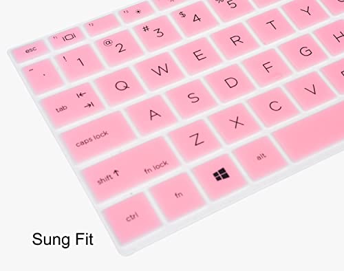 Keyboard Cover For Hp Probook 450 G8 G9 15.6, Hp Probook 455 G8 G9, Hp Probook 650 G8 15.6" Laptop(Not Fit Probook 450 455 650 G6 G7), Pink #TOP3