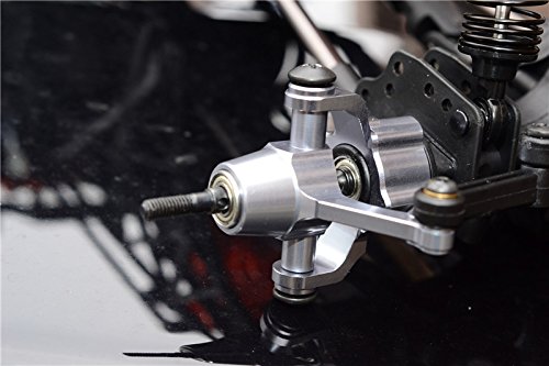 GPM For HPI Crawler King Upgrade Parts Aluminum Front/Rear C-Hub - 1Pr Set Purple