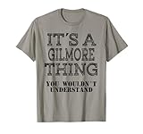 GILMORE Matching Family Reunion T Shirt