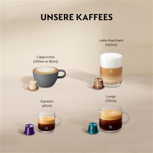 Nespresso Krups XN7615 Citiz&Milk Kaffeekapselmaschine | 1260W | Wassertankkapazität 1l | Pumpendruck 19 Bar | Farbe Rot 3