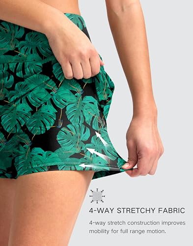 Image of G Gradual Women's 16 inch Swim Skirt with Pockets High Waisted Tummy Control Modest Swimsuit Bathing Suit Bottoms for Women