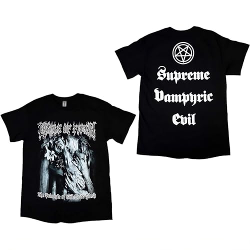 Cradle of Filth Men's Supreme Vampiric Evil T-Shirt Black | Officially Licensed Merchandise