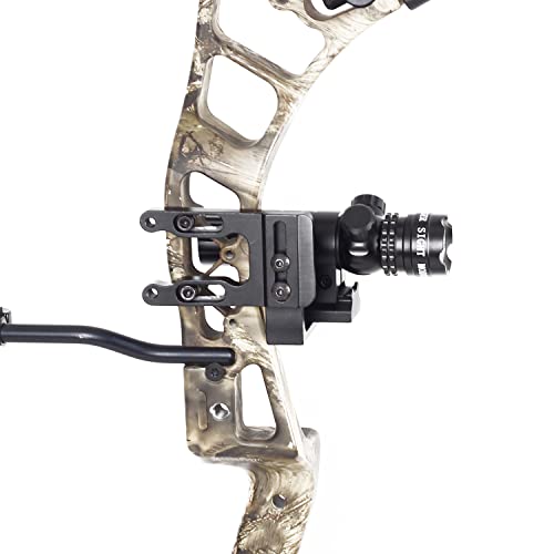 Fenjaner Archery Bow Sight Scope Bracket For Red Dot Laser Sight Scope Compound Bow And Recurve Bow Hunting Shooting #TOP3